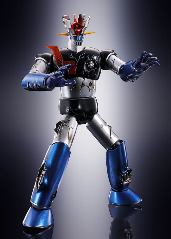 Great Mazinger Soul of Chogokin Diecast Action Figure GX-105D Great Mazinger Z Kakumei Shinka Damage Ver. 17cm4