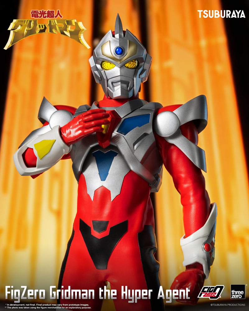 Gridman the Hyper Agent FigZero Action Figure Gridman the Hyper Agent 30cm8