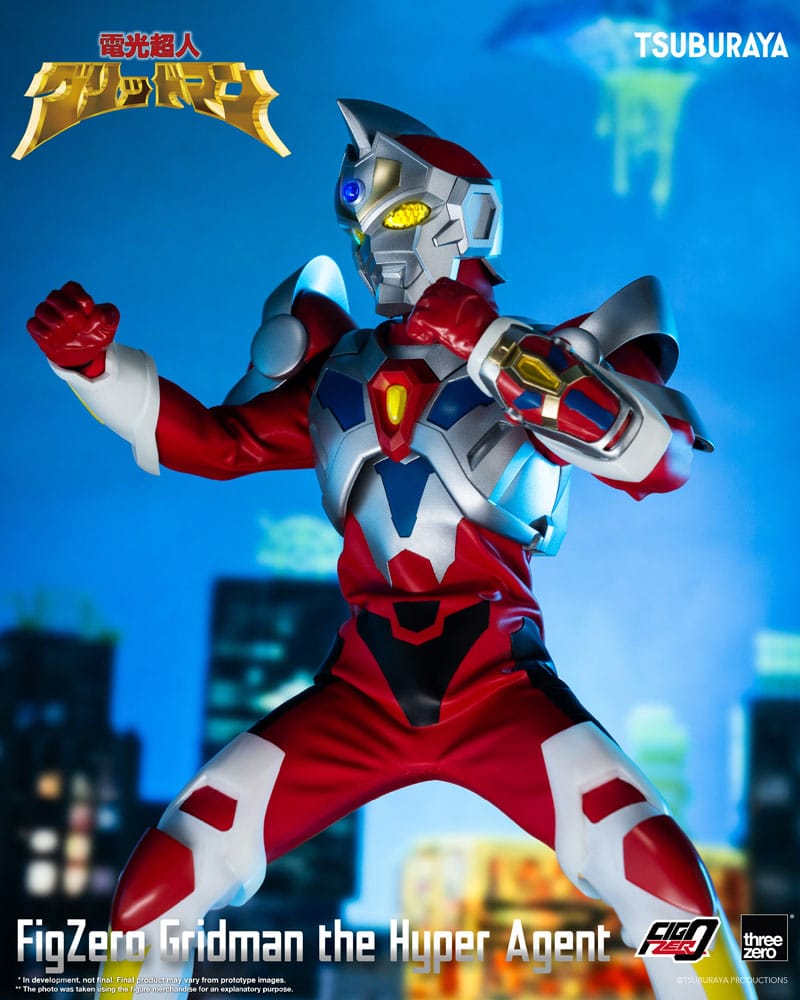 Gridman the Hyper Agent FigZero Action Figure Gridman the Hyper Agent 30cm3