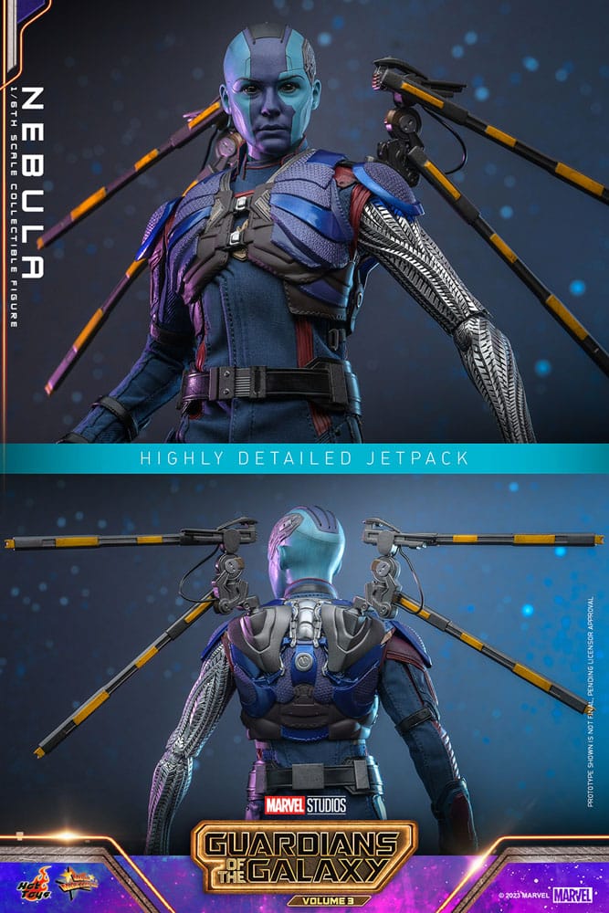 Guardians of the Galaxy Vol. 3 Movie Masterpiece Action Figure 1/6 Nebula 29cm3