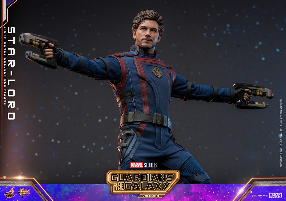Guardians of the Galaxy Vol. 3 Movie Masterpiece Action Figure 1/6 Star-Lord 31cm11