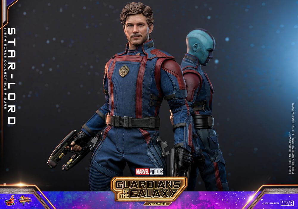 Guardians of the Galaxy Vol. 3 Movie Masterpiece Action Figure 1/6 Star-Lord 31cm13