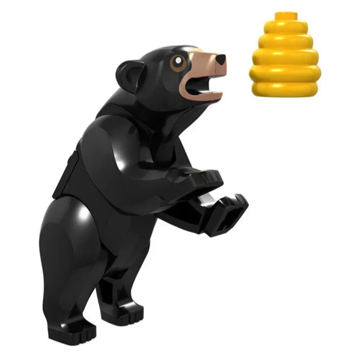 Black Bear Custom Animal Minifigure1