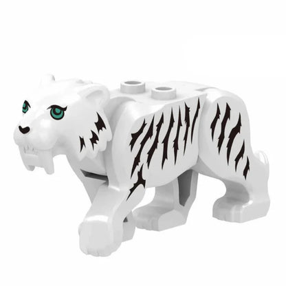 Saber Tooth Tiger Custom Animal Minifigure1