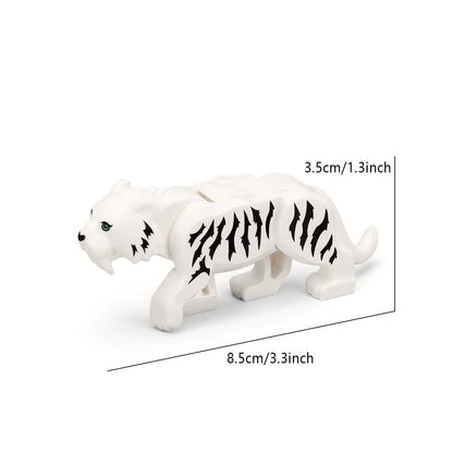 Saber Tooth Tiger Custom Animal Minifigure2