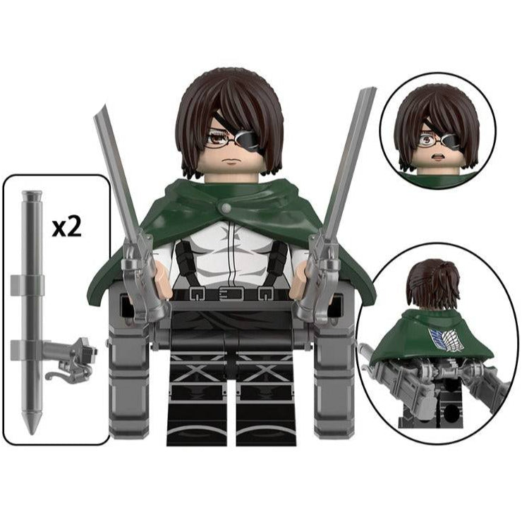 Hange Zoe From Attack on Titan Custom Anime Minifigure1