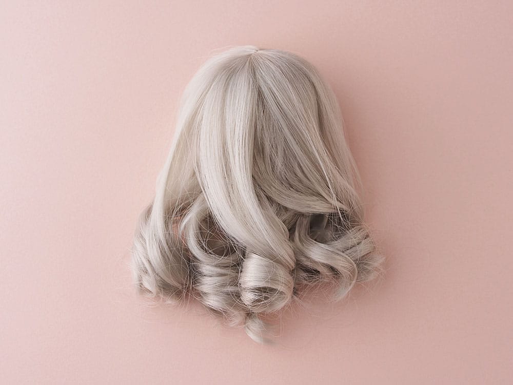 Harmonia Bloom Doll Wig (One Curl/Ash Gray)2