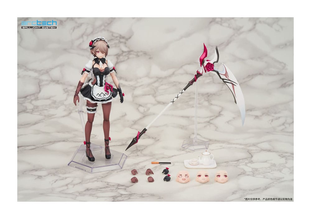 Honkai Impact 3rd Arctech Action Figure 1/8 Rita Umbral Rose Ver. 20cm9