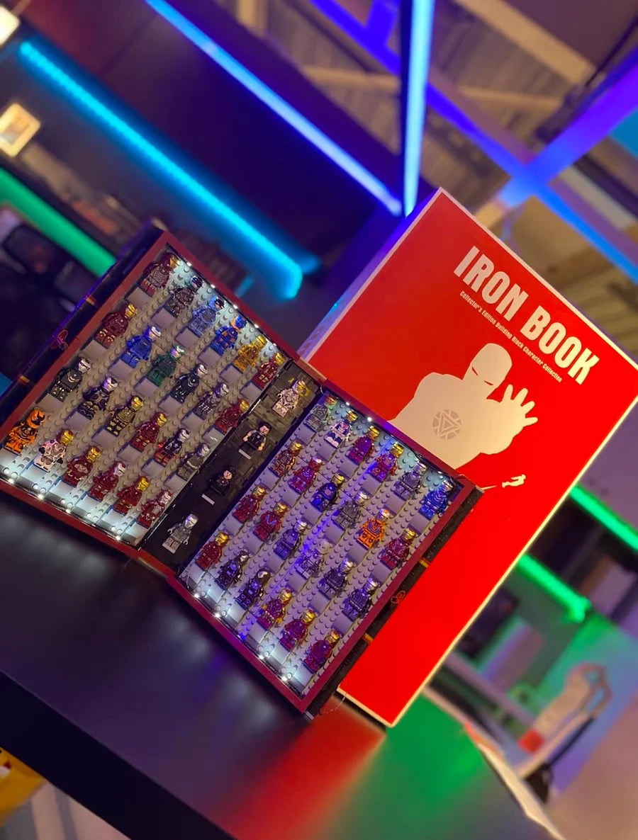 HEROBOOK - Stunning Hero Themed Display • Hidden Book Design • Opens to Reveal Hero Figure