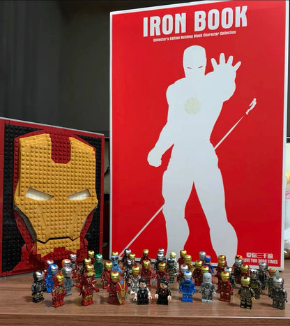 HEROBOOK - Stunning Hero Themed Display • Hidden Book Design • Opens to Reveal Hero Figure