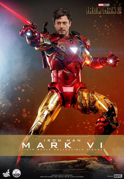 Iron Man 2 Action Figure 1/4 Iron Man Mark VI 48cm2
