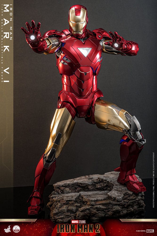 Iron Man 2 Action Figure 1/4 Iron Man Mark VI 48cm14