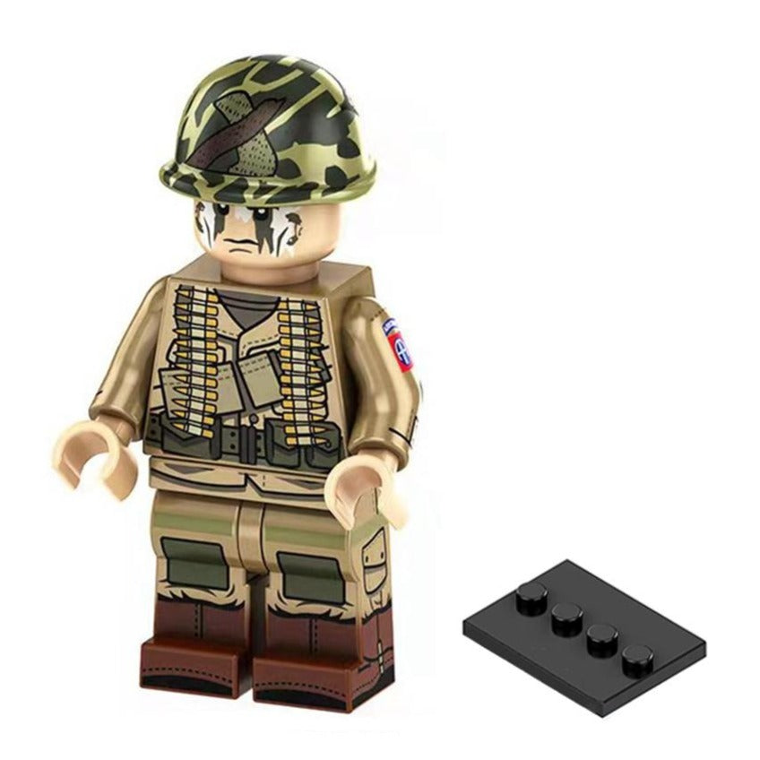 82nd Airborne Division U.S. Soldier Custom Minifigure1