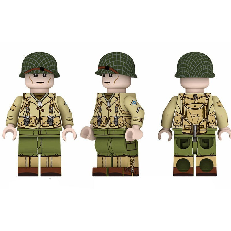 U.S. Military Army Soldier Custom Minifigure3