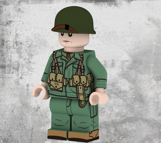 U.S. Army Soldier Custom Minifigure1