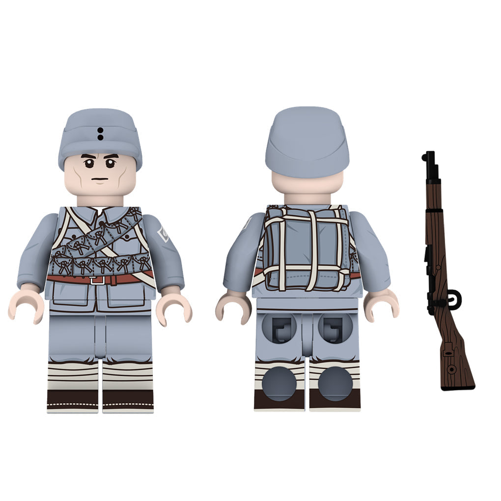 WW2 Republic of China Eighth Route Army Soldier Custom Minifigure1