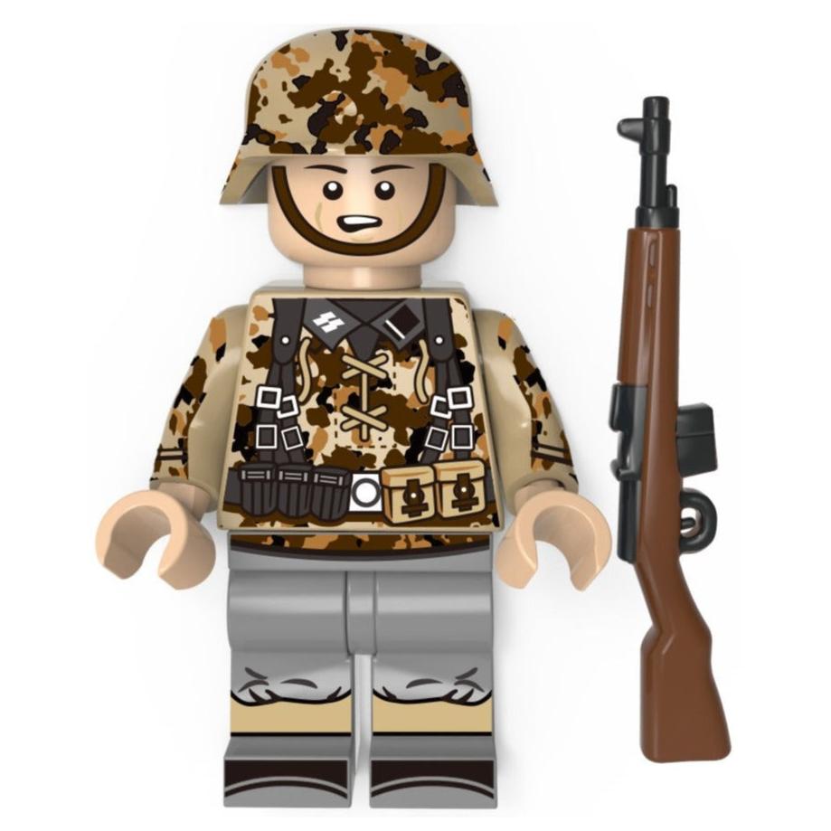German Autumn Suit Soldier Custom Minifigure1