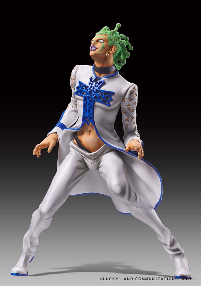 JoJo's Bizarre Adventure Part 5 Golden Wind Statue Legend PVC Statue Cioccolata 17cm2