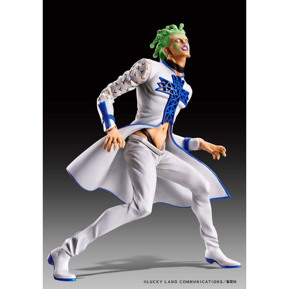 JoJo's Bizarre Adventure Part 5 Golden Wind Statue Legend PVC Statue Cioccolata 17cm1