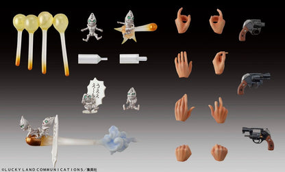 JoJo's Bizarre Adventure Part 5 Golden Wind Super Action Statue Figure Chozokado Guido Mista & Sex Pistols (re-run) 15cm6