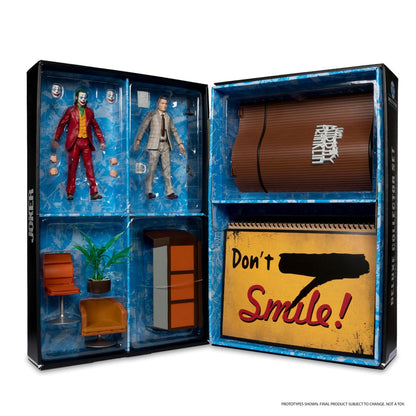 Joker DC Multiverse (Joker Movie) Deluxe Colllector Action Figure The Joker (Live with Murray Franklin) Limited Edition 18cm12