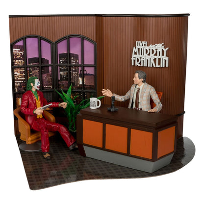 Joker DC Multiverse (Joker Movie) Deluxe Colllector Action Figure The Joker (Live with Murray Franklin) Limited Edition 18cm1