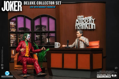 Joker DC Multiverse (Joker Movie) Deluxe Colllector Action Figure The Joker (Live with Murray Franklin) Limited Edition 18cm23