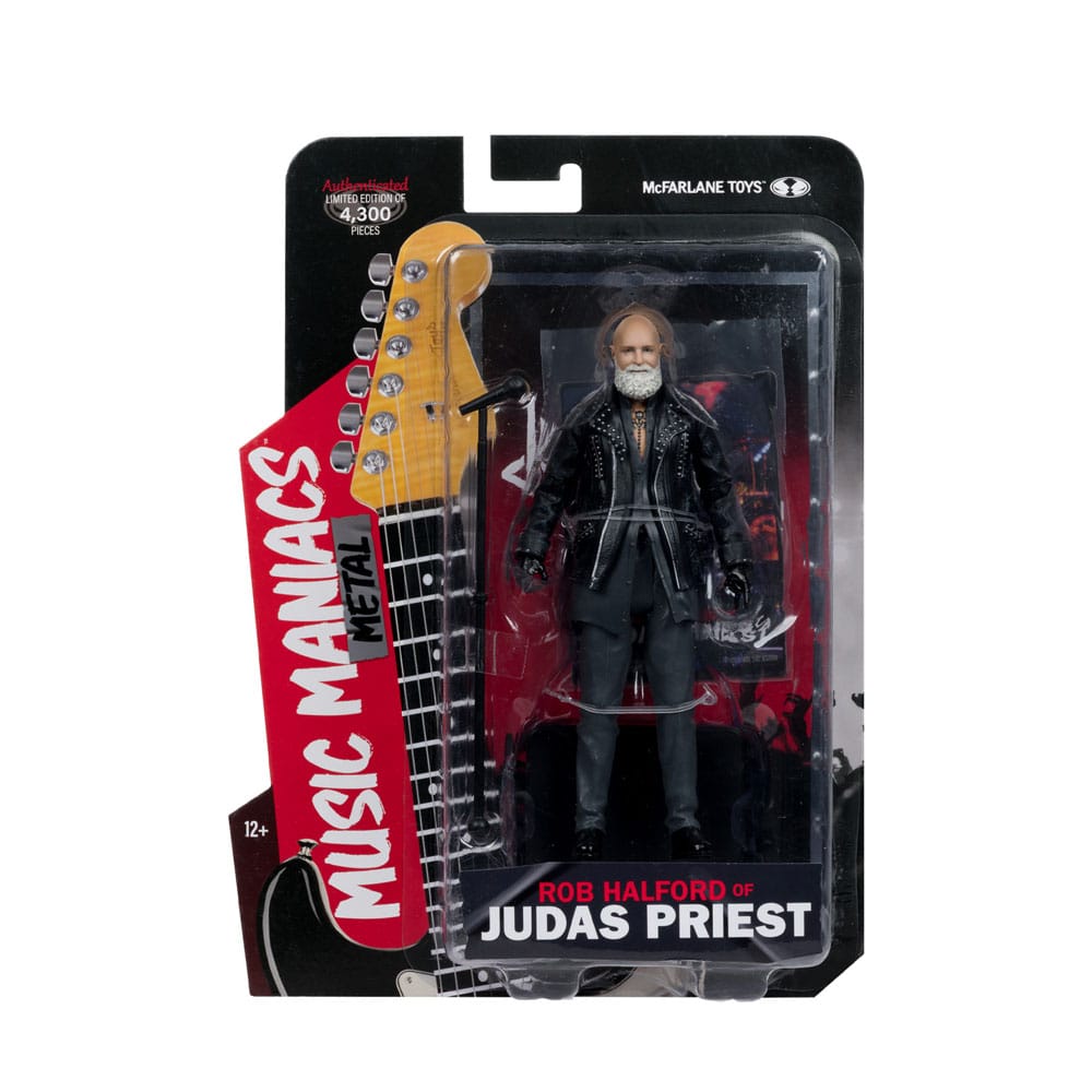 Judas Priest Music Maniacs Heavy Metal Action Figure Rob Halford 15cm7