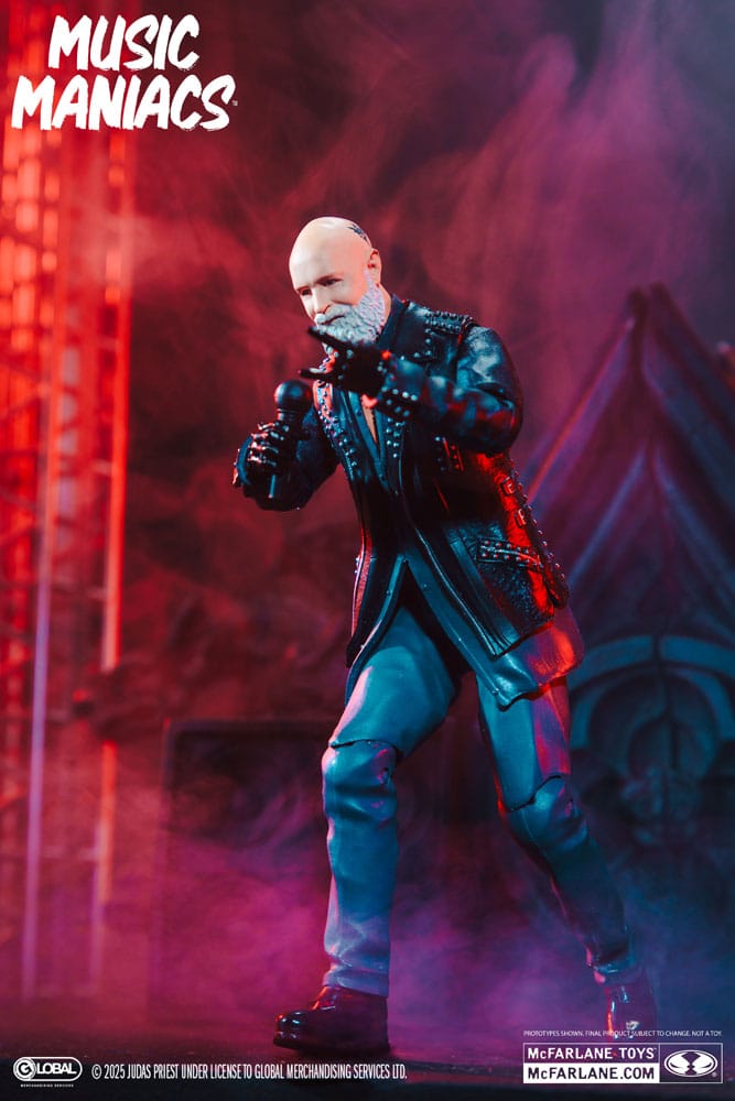 Judas Priest Music Maniacs Heavy Metal Action Figure Rob Halford 15cm9