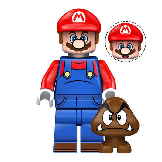 Mario from Super Mario Custom Minifigure1