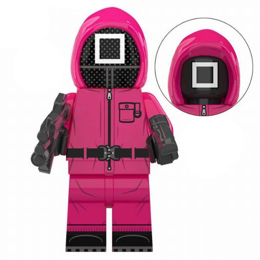 Pink Guards Custom Squid Game Minifigure1