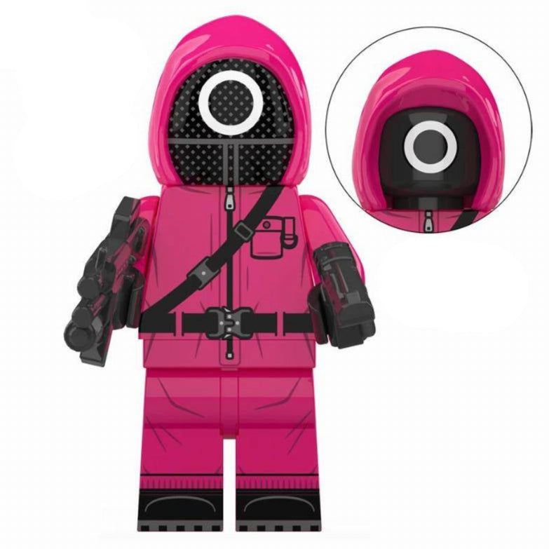 Pink Guards Custom Squid Game Minifigure1