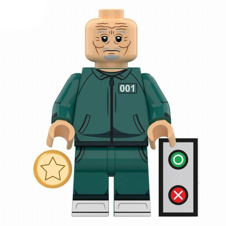 Oh Il-nam Player 001 Custom Squid Game Minifigure1