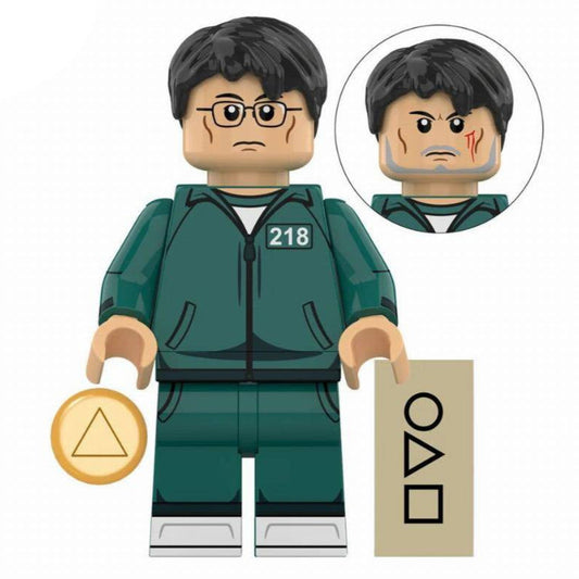 Cho Sang-woo Player 218 Custom Squid Game Minifigure1