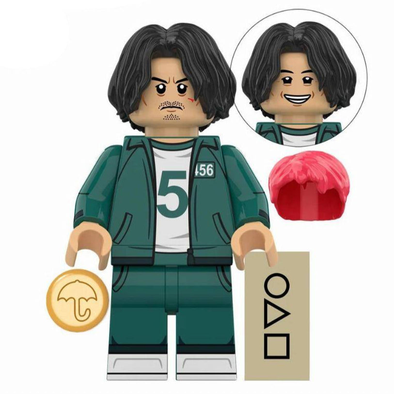 Seong Gi-hun Player 456 Custom Squid Game Minifigure1