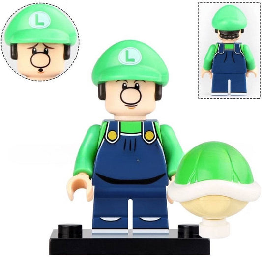 Baby Luigi from Super Mario Minifigure1