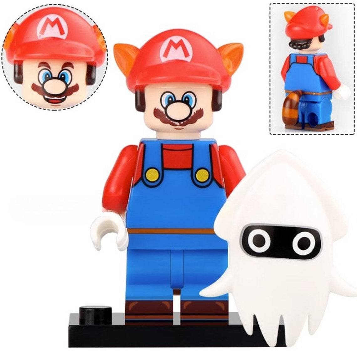 Raccoon Mario from Super Mario Custom Minifigure1