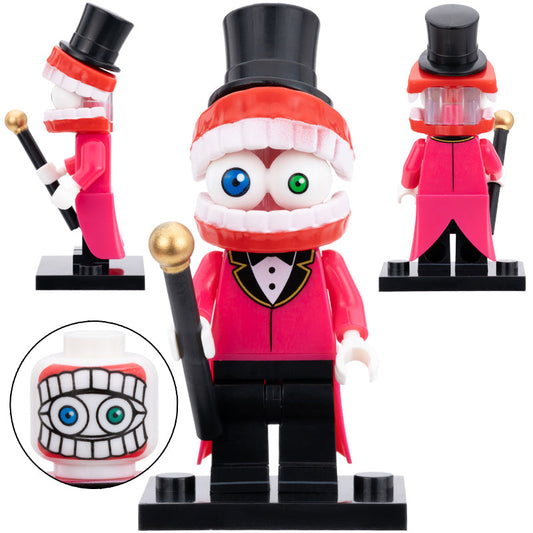 Caine from The Amazing Digital Circus Custom Minifigure1