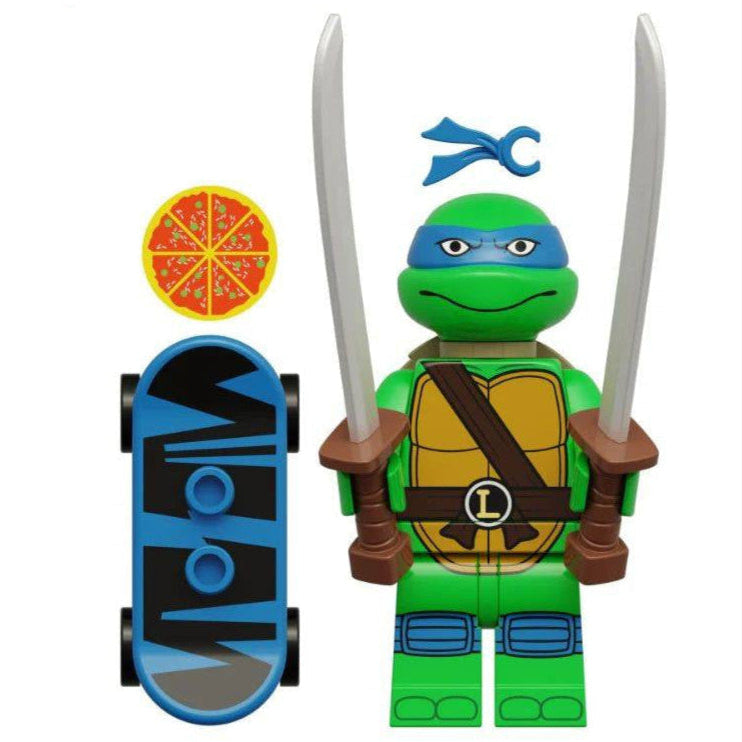 Leonardo (Mutant Mayhem) Mutant Ninja Turtles Custom Minifigure1