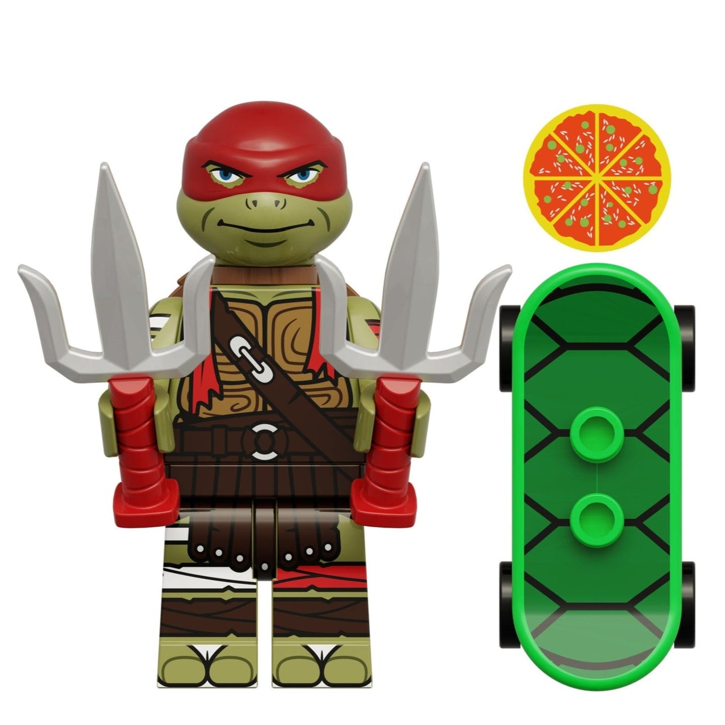 Raphael Mutant Ninja Turtles Custom Minifigure1