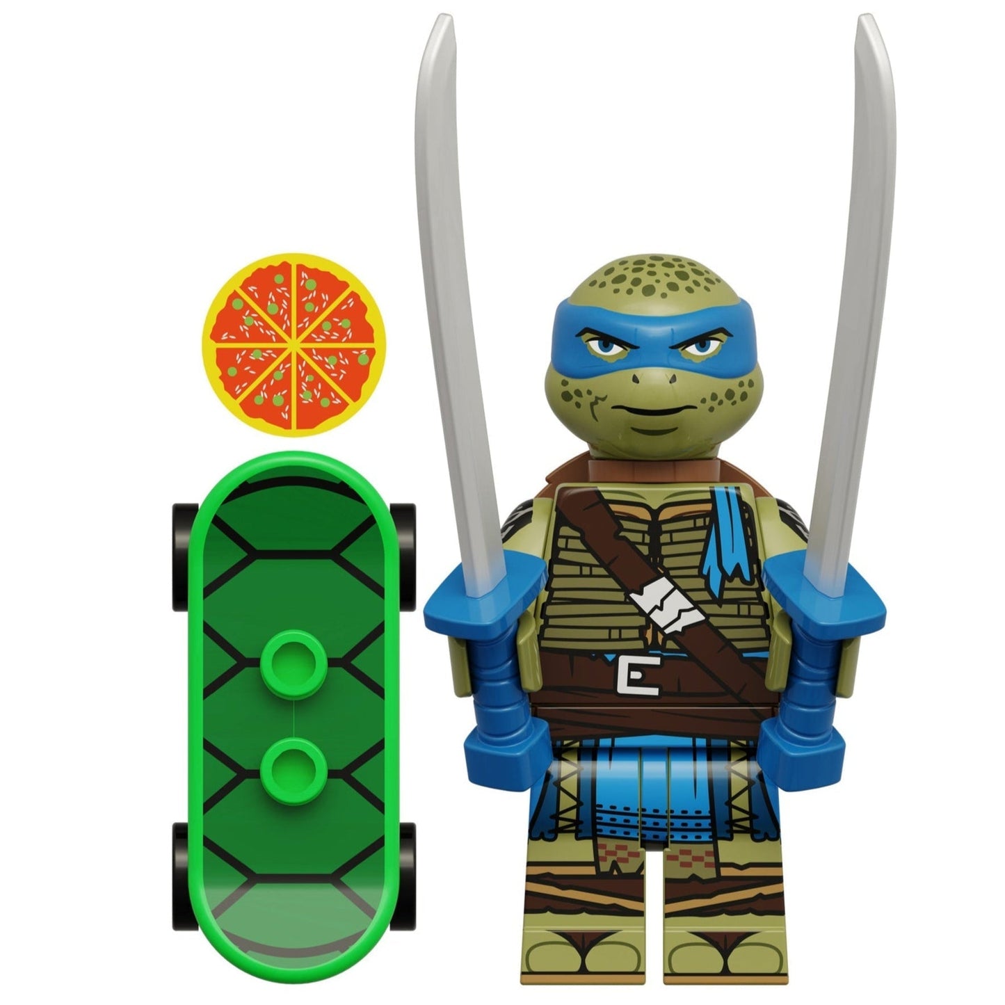 Leonardo Mutant Ninja Turtles Custom Minifigure1