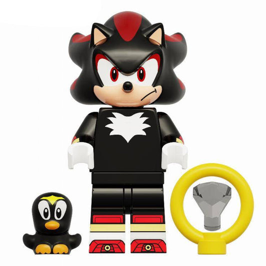 Shadow the Hedgehog from Sonic the Hedgehog Custom Minifigure1