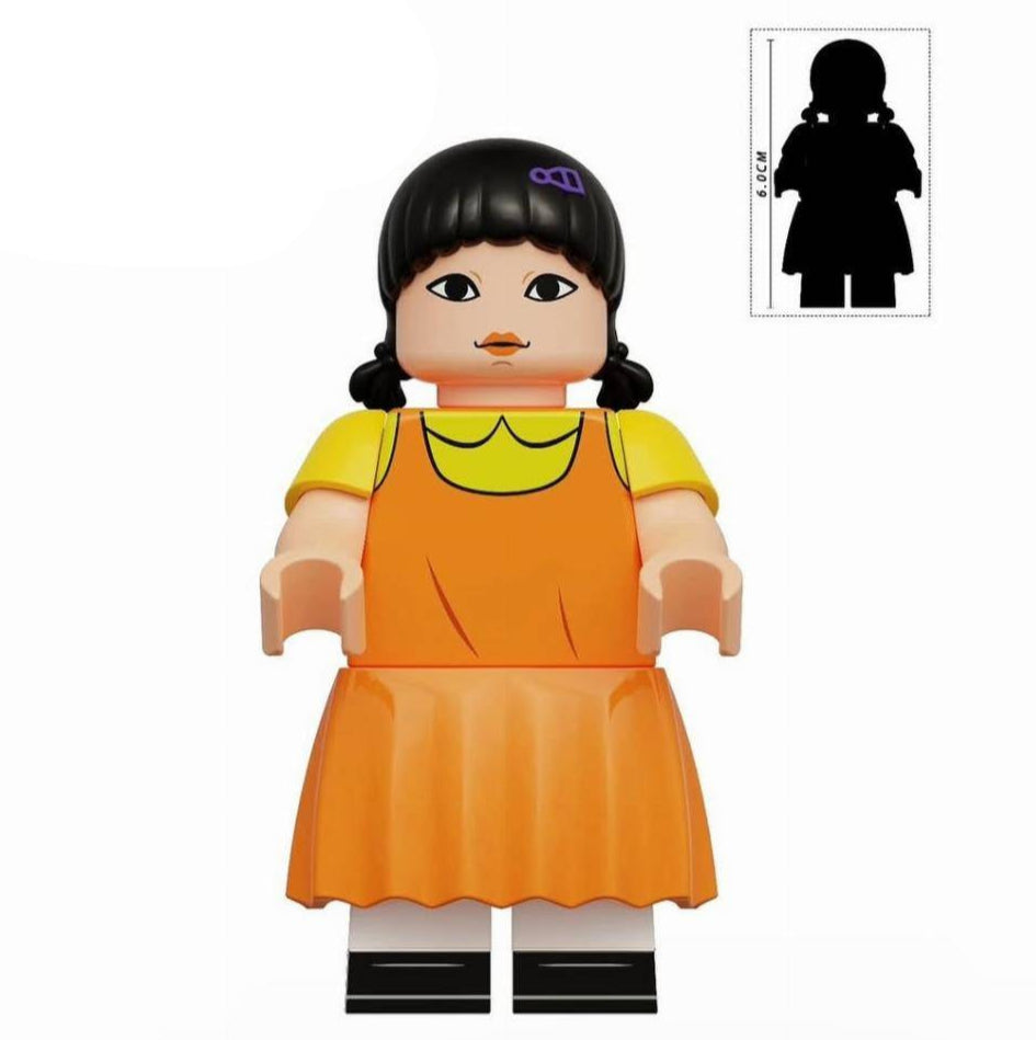 Young-hee (The Doll) Custom Squid Game Minifigure1