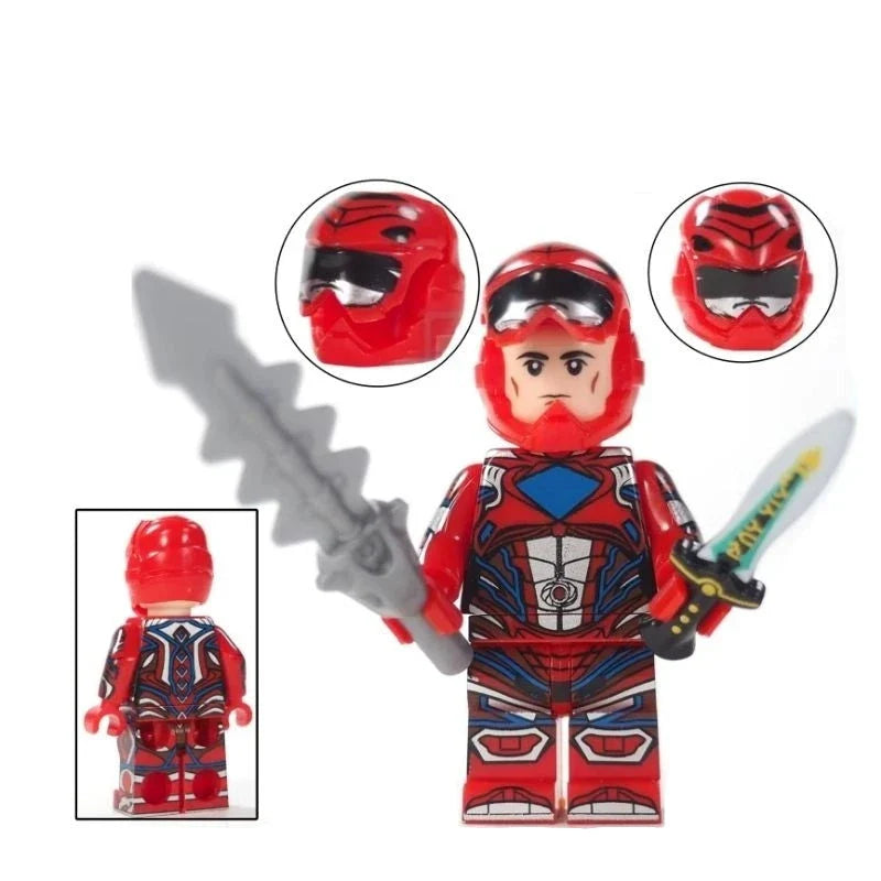 Red Ranger Custom Power Rangers Minifigure2