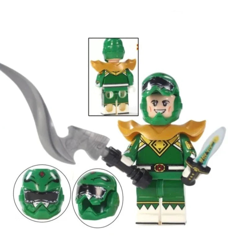 Green Ranger Custom Power Rangers Minifigure2