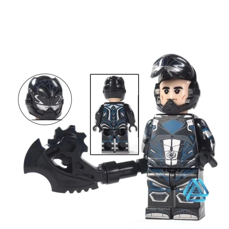 Black Ranger Custom Power Rangers Minifigure2