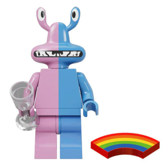 Pink Rainbow Friend Custom Rainbow Friends Roblox Minifigure1
