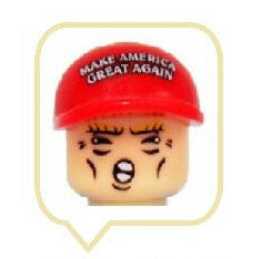 Donald Trump Minifigure American President2