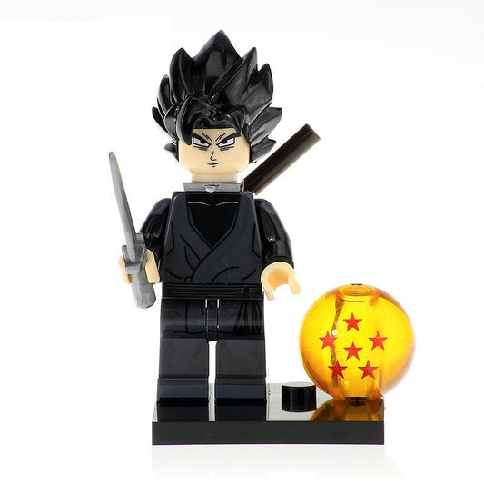 Black Goku from Dragon Ball Z custom made Minifigure1