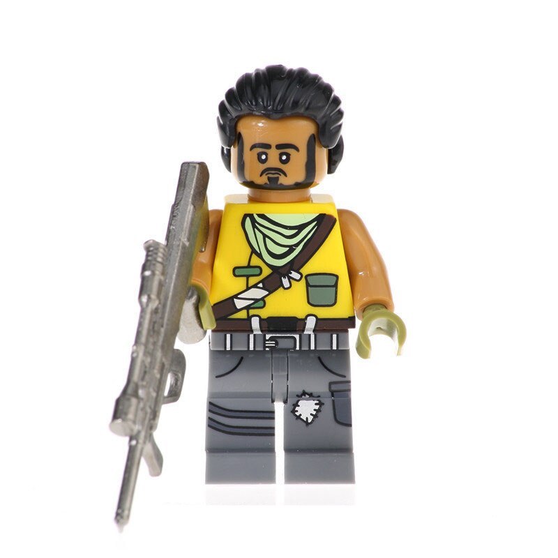 Tracker Skin from Fortnite Custom Minifigure1
